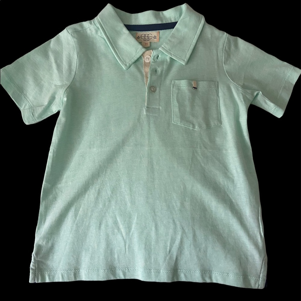 NWOT EGG NY Boys size 7 polo
